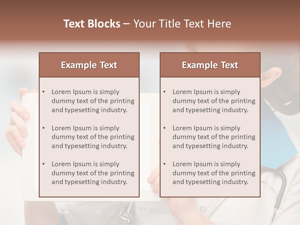 Young Tablet People PowerPoint Template