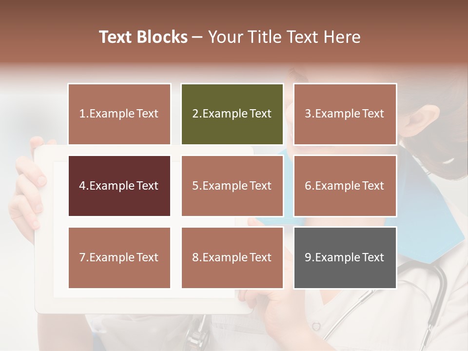 Young Tablet People PowerPoint Template
