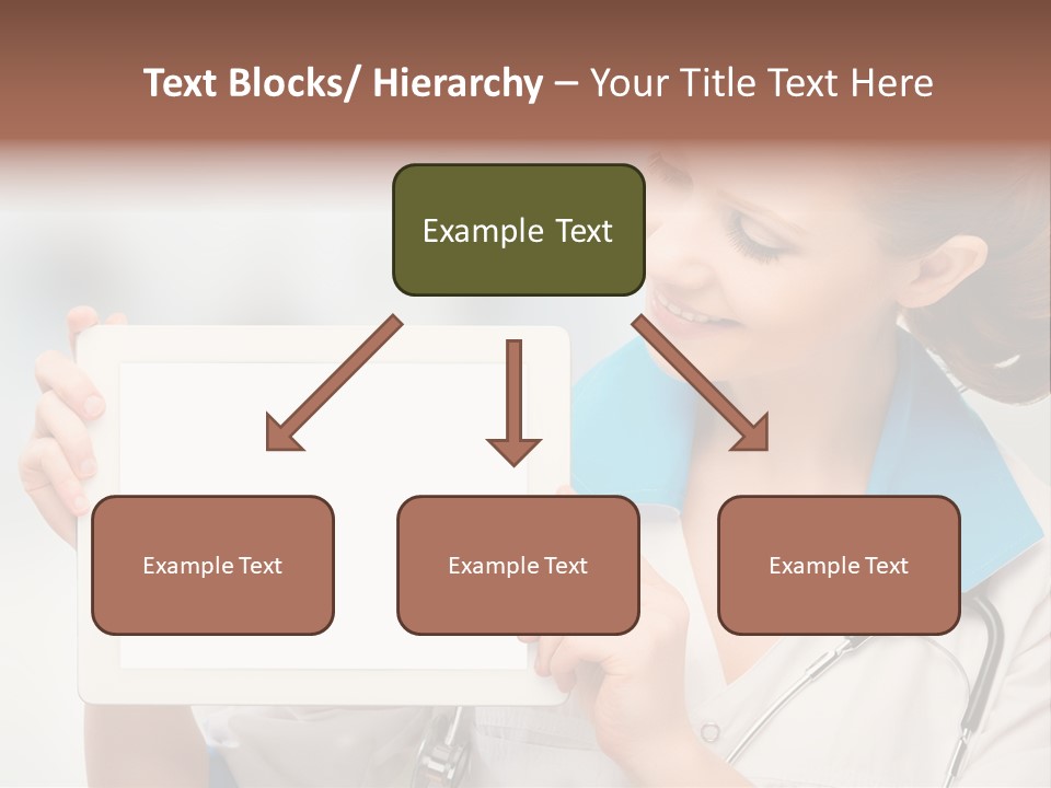 Young Tablet People PowerPoint Template