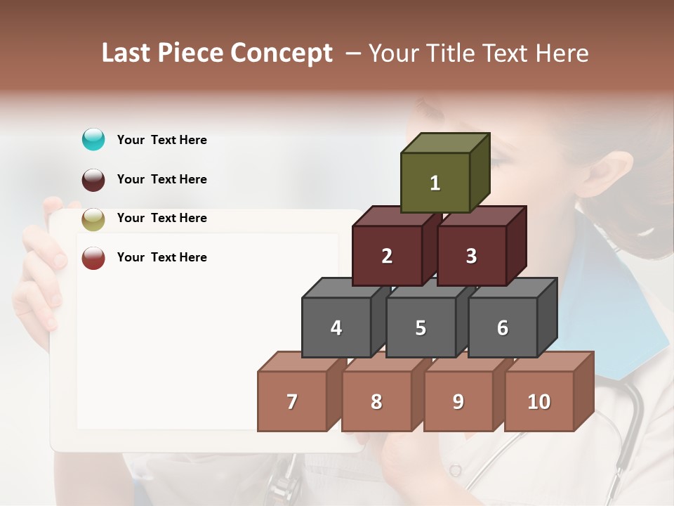 Young Tablet People PowerPoint Template