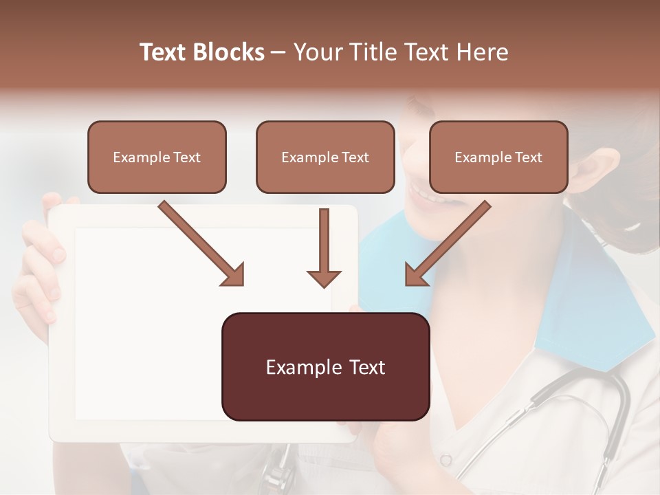 Young Tablet People PowerPoint Template