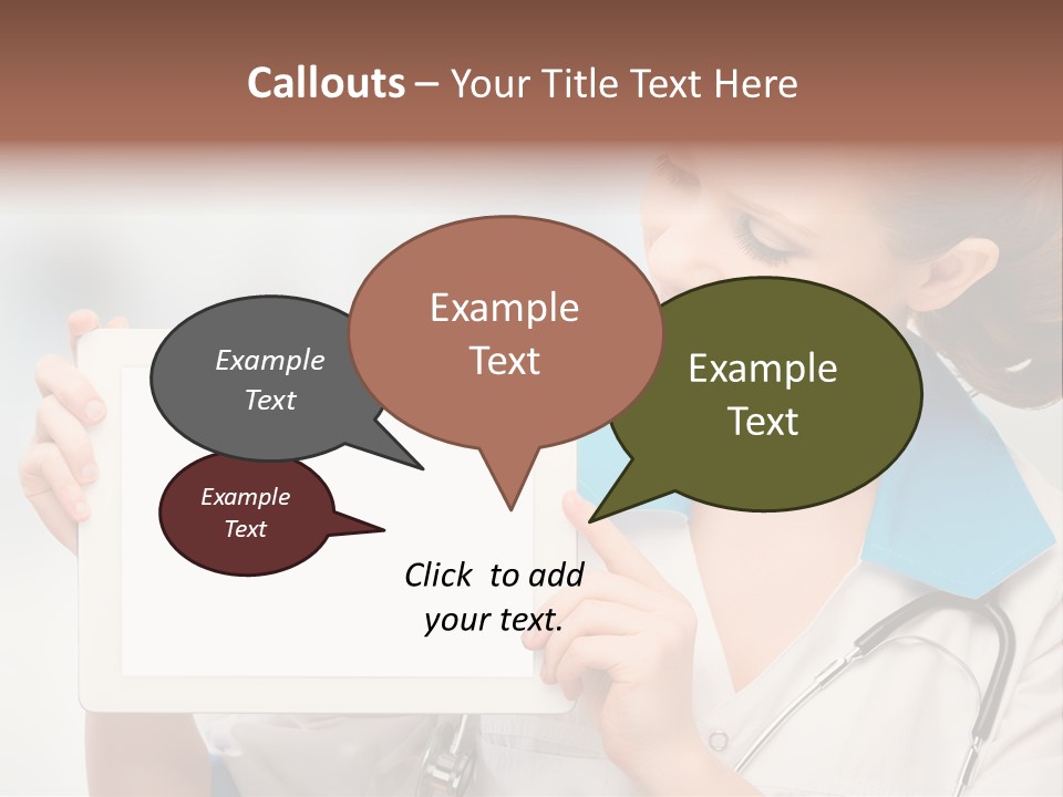 Young Tablet People PowerPoint Template