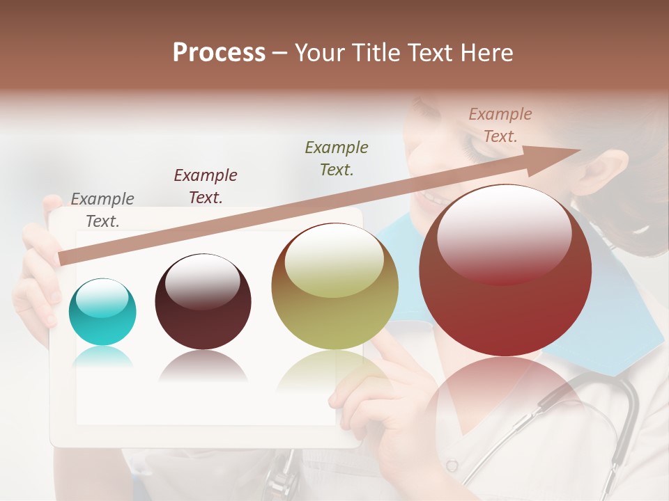 Young Tablet People PowerPoint Template