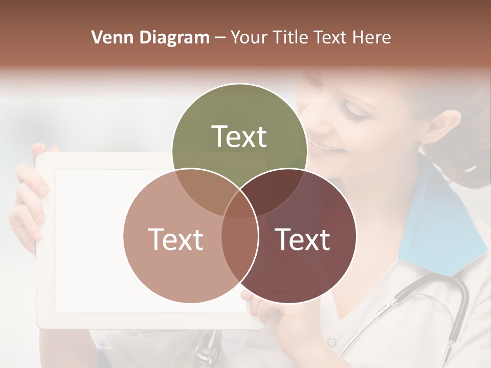 Young Tablet People PowerPoint Template