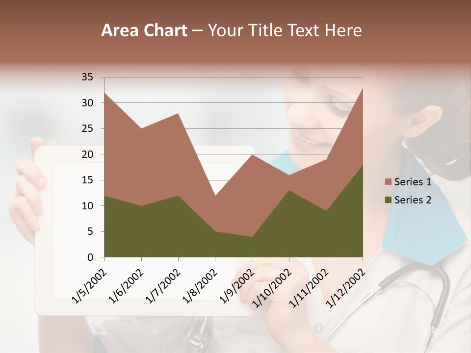 Young Tablet People PowerPoint Template