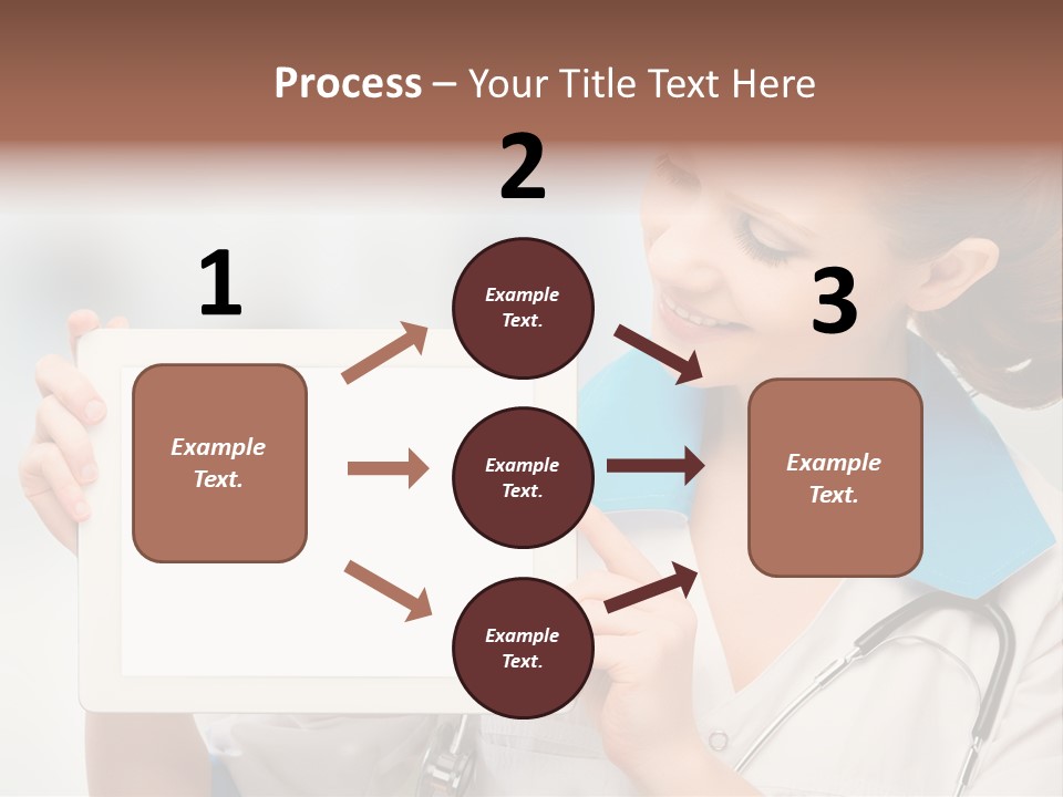 Young Tablet People PowerPoint Template
