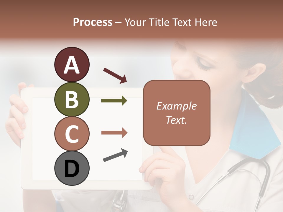 Young Tablet People PowerPoint Template