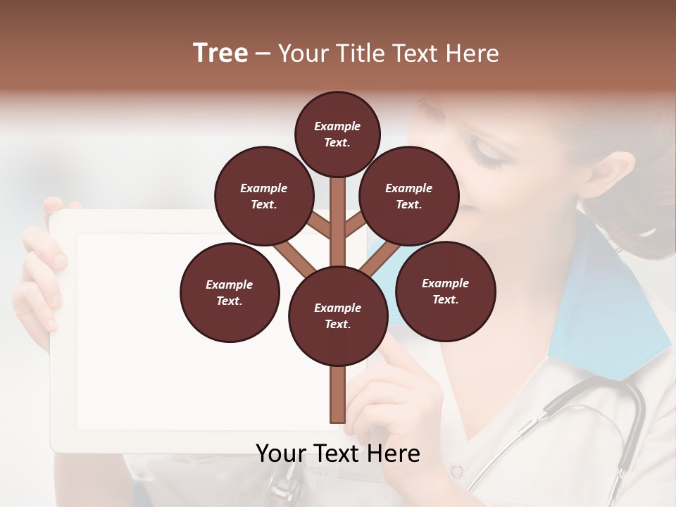 Young Tablet People PowerPoint Template