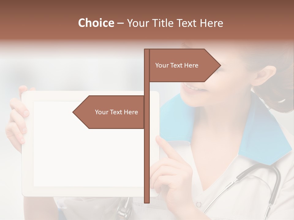 Young Tablet People PowerPoint Template