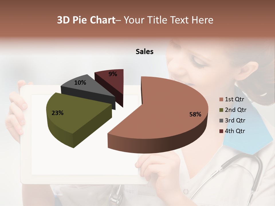 Young Tablet People PowerPoint Template