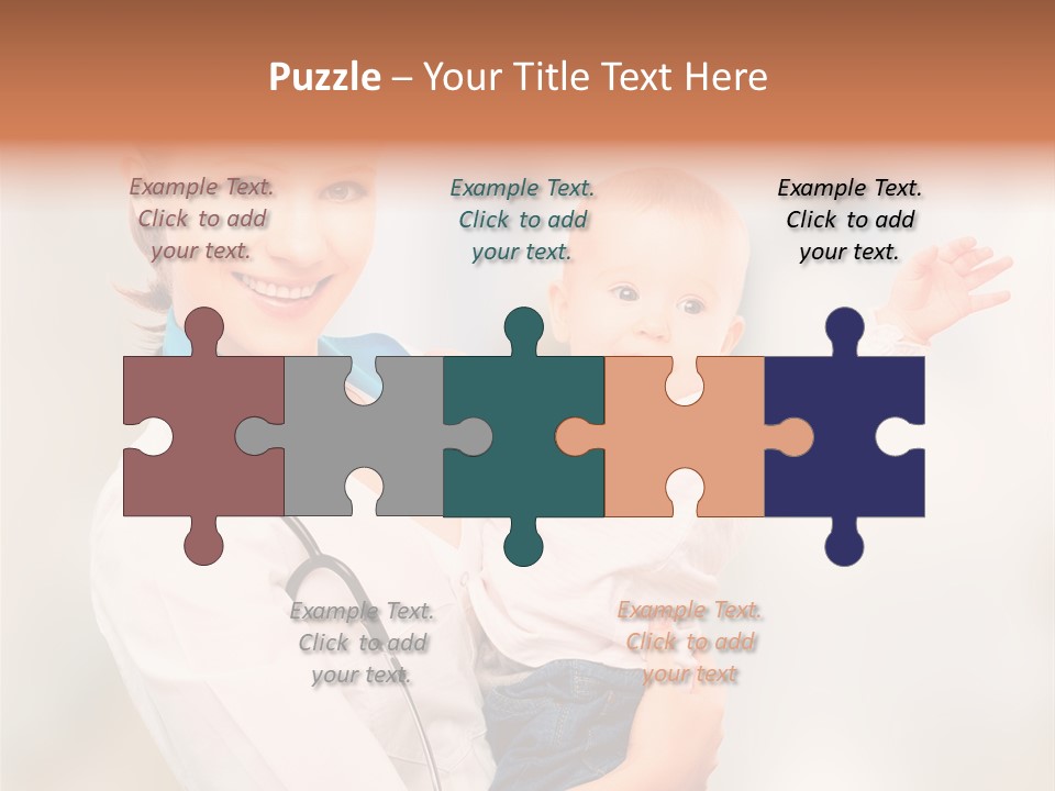 Little Doctor Exam PowerPoint Template