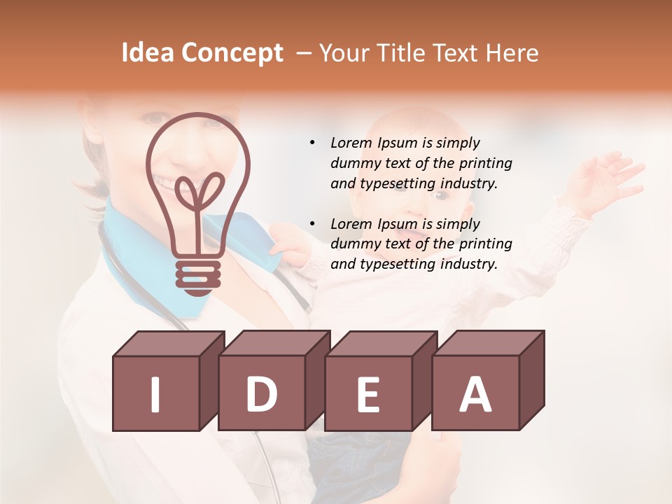 Little Doctor Exam PowerPoint Template