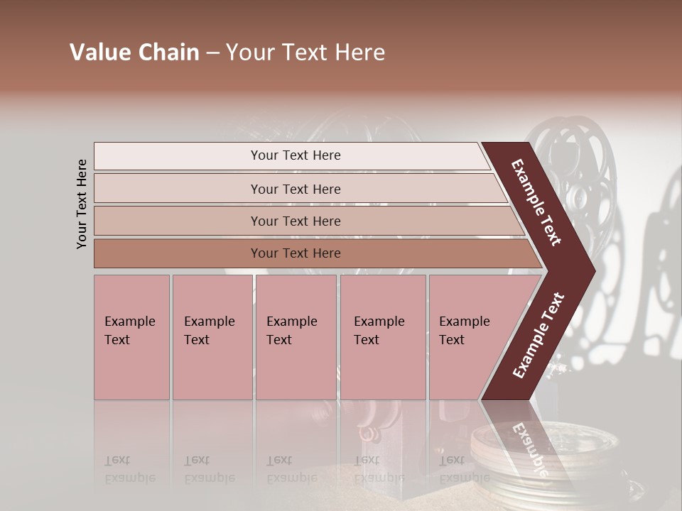 Photo Entertainment Portrait PowerPoint Template