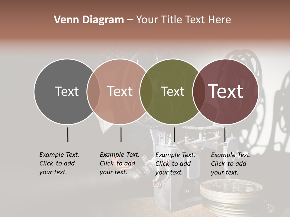 Photo Entertainment Portrait PowerPoint Template