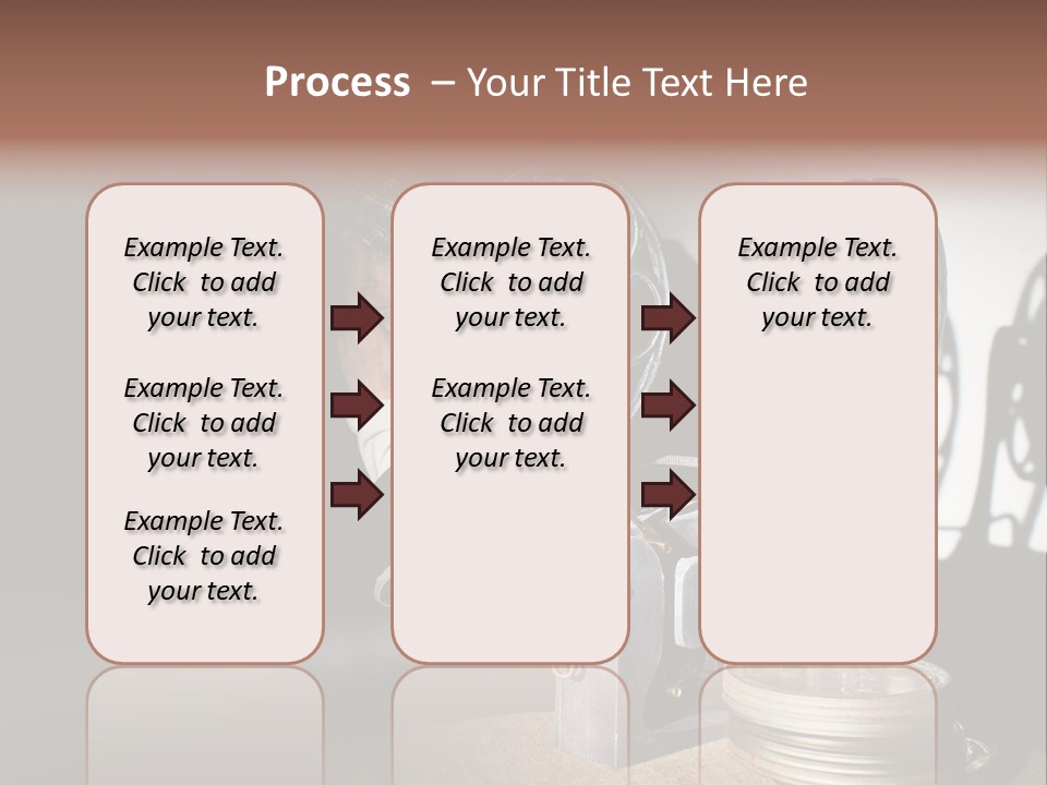 Photo Entertainment Portrait PowerPoint Template