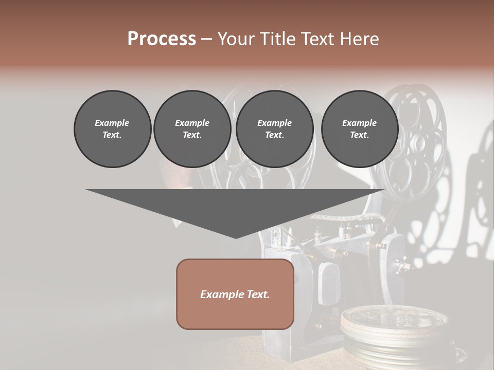 Photo Entertainment Portrait PowerPoint Template