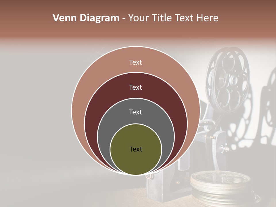 Photo Entertainment Portrait PowerPoint Template