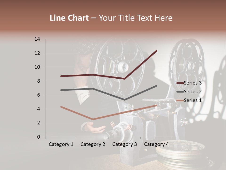 Photo Entertainment Portrait PowerPoint Template