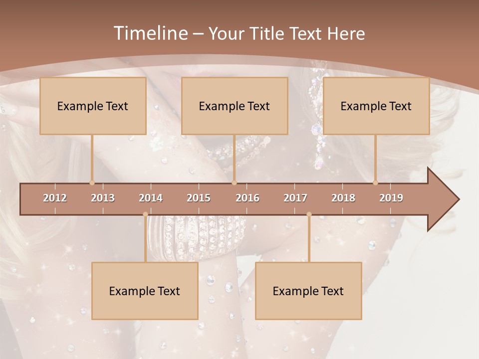 Isolated Sensual Necklace PowerPoint Template