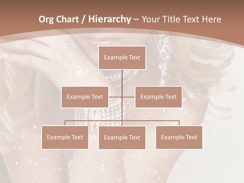 Isolated Sensual Necklace PowerPoint Template