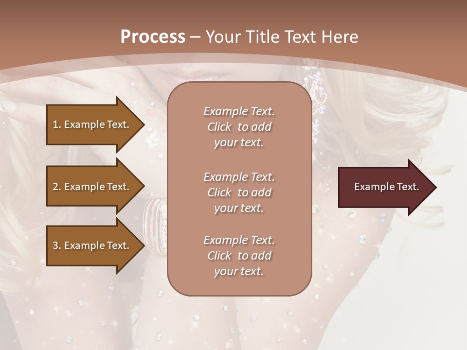 Isolated Sensual Necklace PowerPoint Template