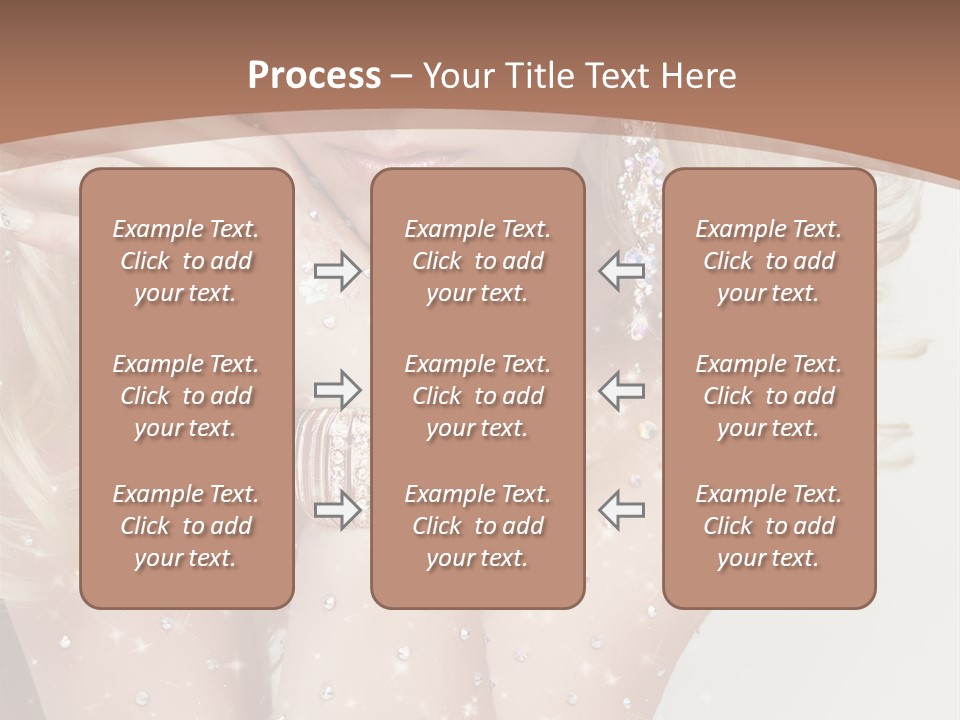 Isolated Sensual Necklace PowerPoint Template