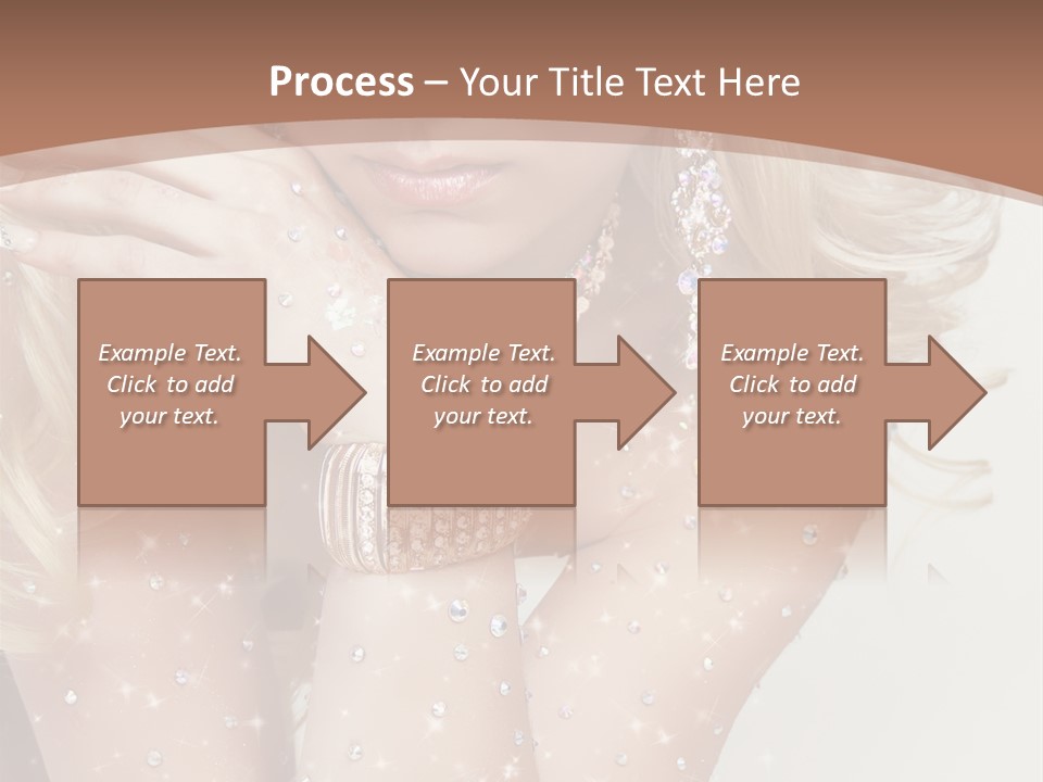 Isolated Sensual Necklace PowerPoint Template