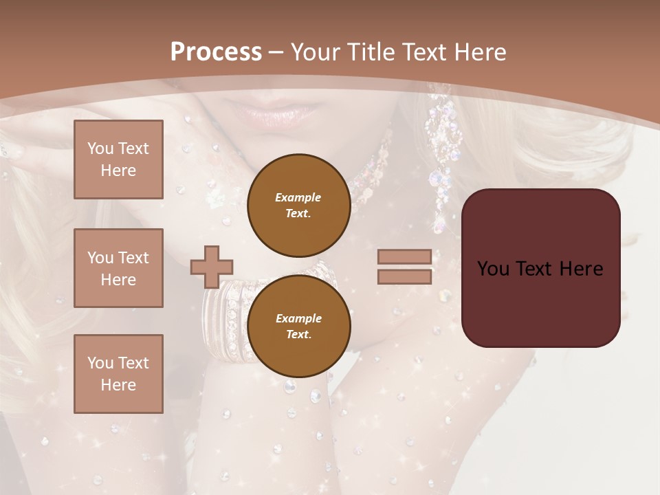 Isolated Sensual Necklace PowerPoint Template