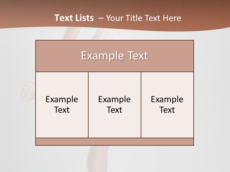 Vitamin Sun Blonde PowerPoint Template