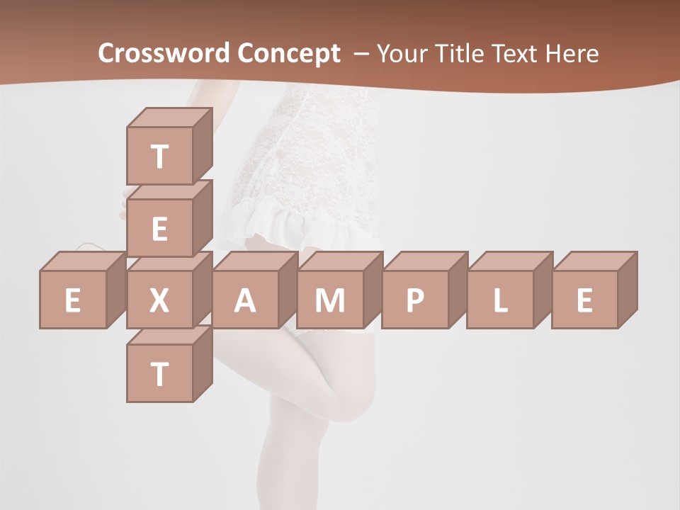 Vitamin Sun Blonde PowerPoint Template