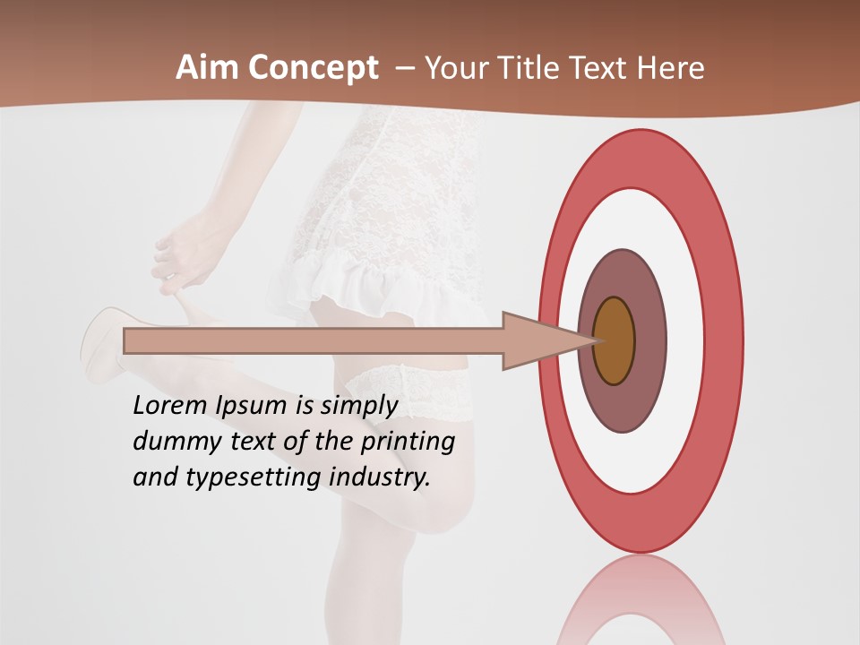 Vitamin Sun Blonde PowerPoint Template