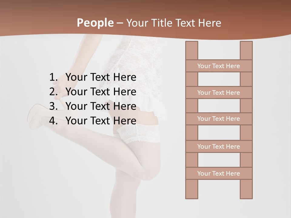 Vitamin Sun Blonde PowerPoint Template