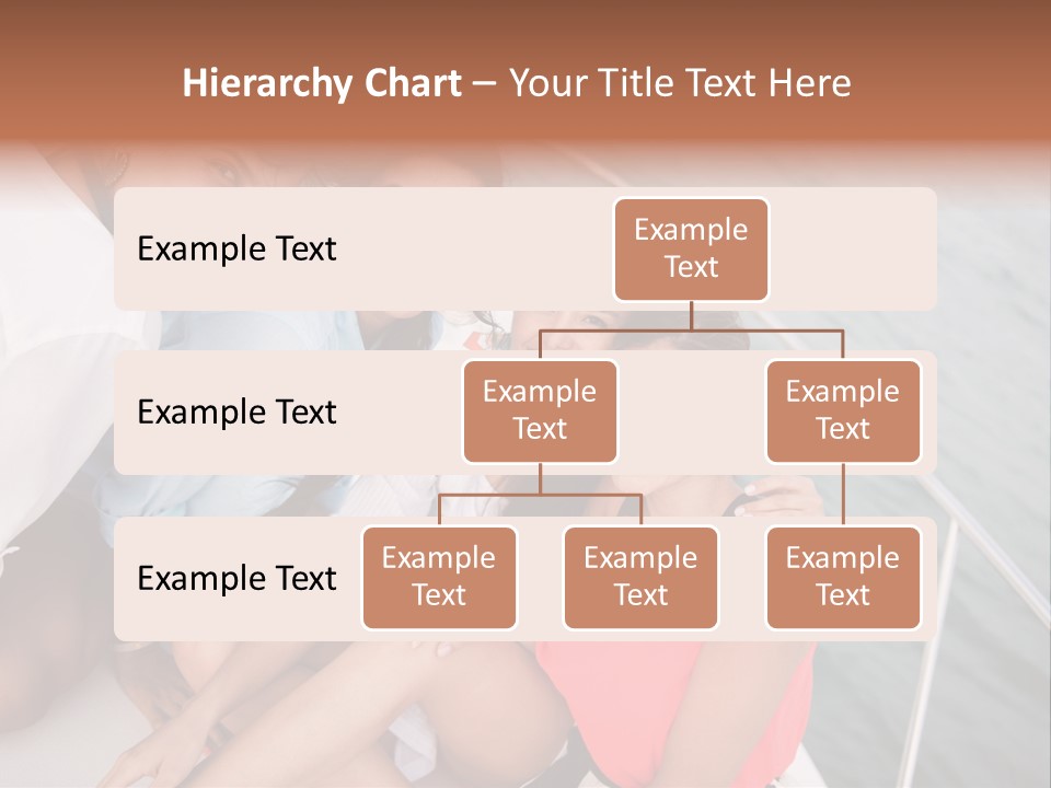 Pretty Laughter Sea PowerPoint Template