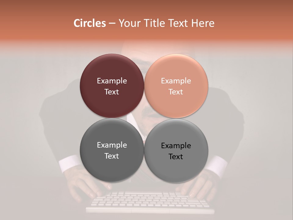 Business Cascade Chopper PowerPoint Template