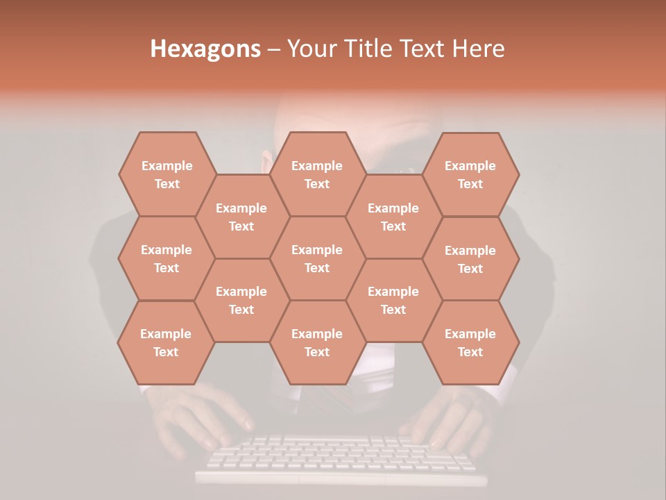 Business Cascade Chopper PowerPoint Template