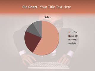 Business Cascade Chopper PowerPoint Template