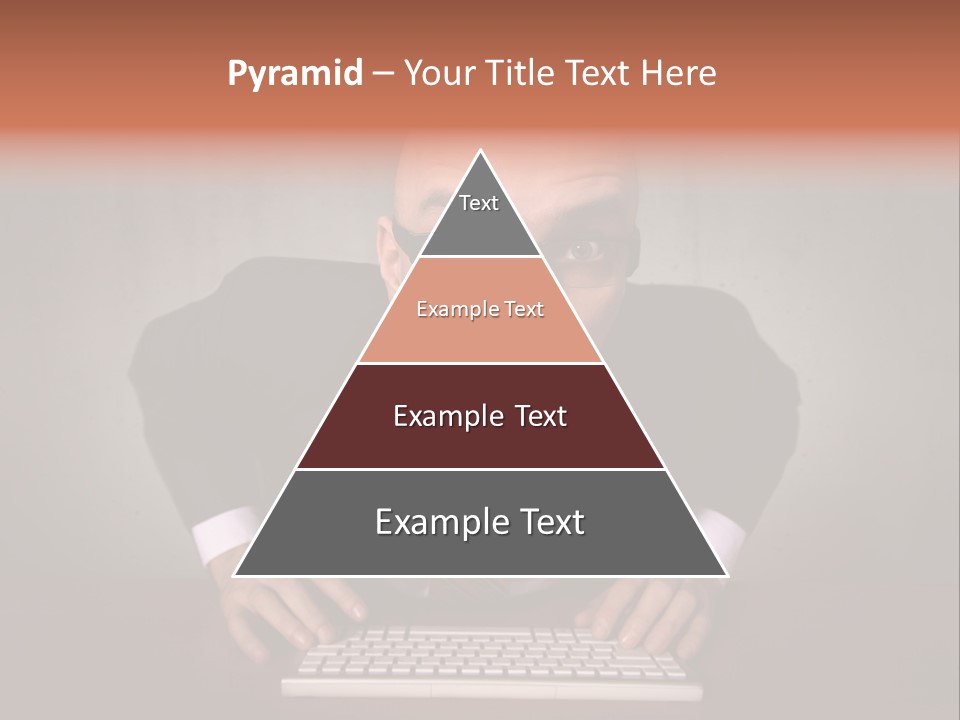 Business Cascade Chopper PowerPoint Template