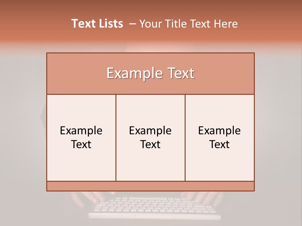 Business Cascade Chopper PowerPoint Template