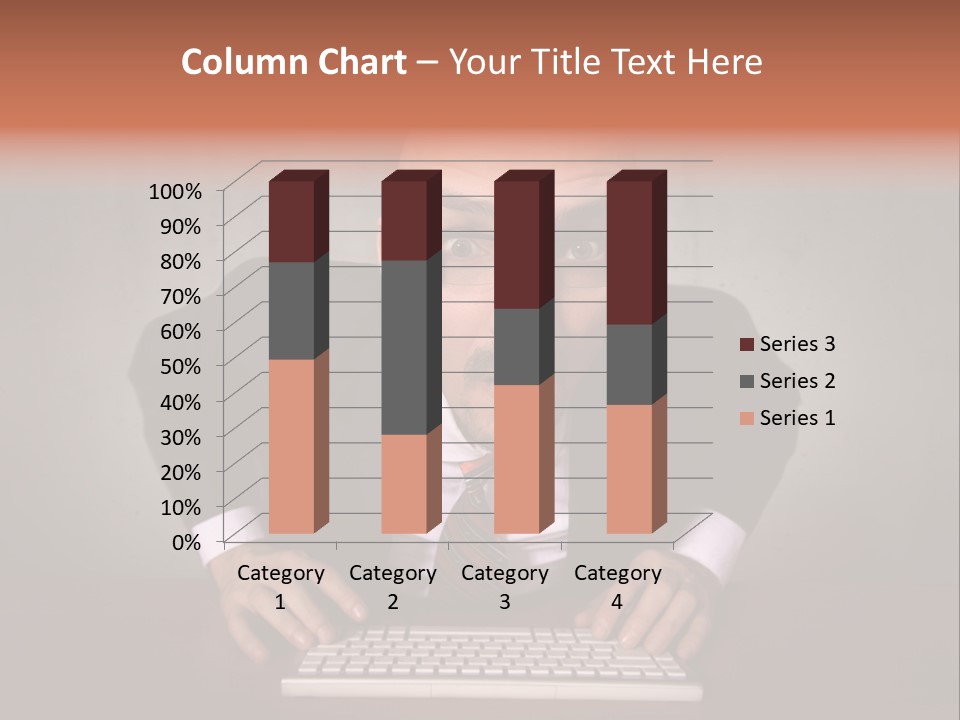 Business Cascade Chopper PowerPoint Template