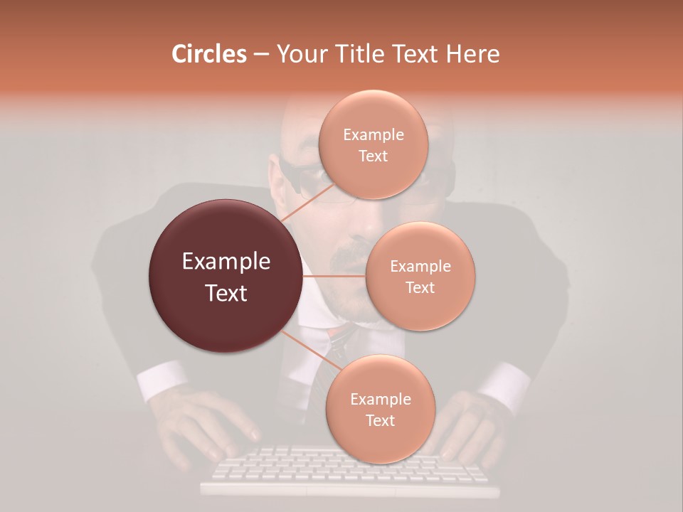 Business Cascade Chopper PowerPoint Template