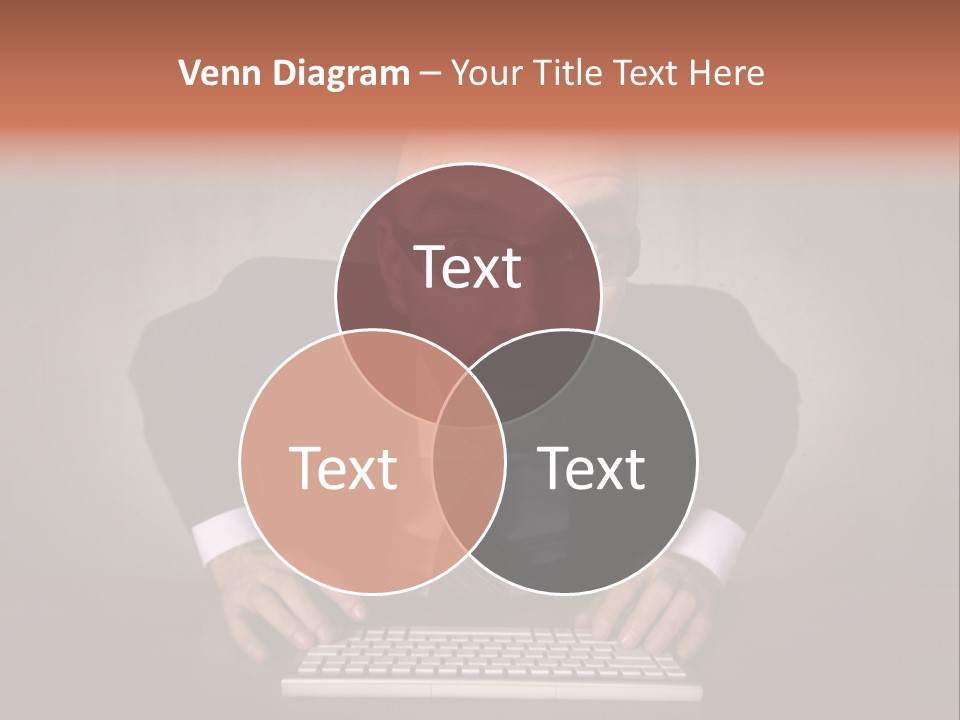Business Cascade Chopper PowerPoint Template
