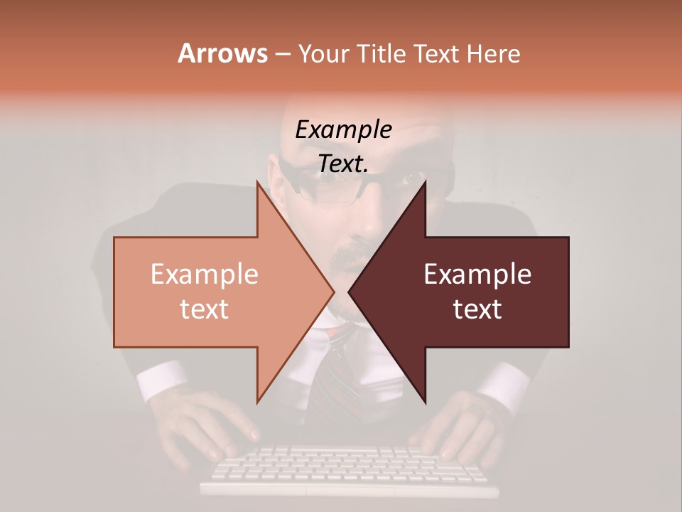 Business Cascade Chopper PowerPoint Template