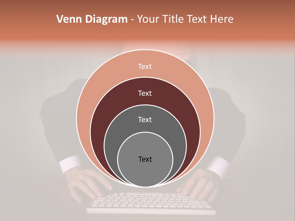 Business Cascade Chopper PowerPoint Template