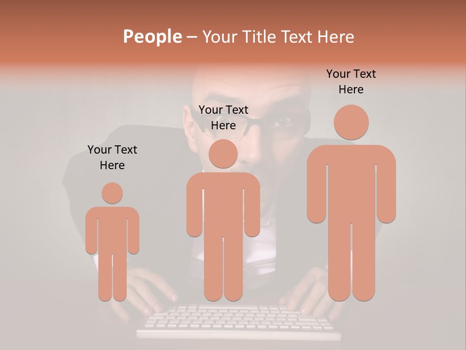 Business Cascade Chopper PowerPoint Template