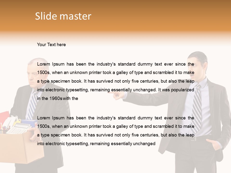 Adult Belonging Worker PowerPoint Template