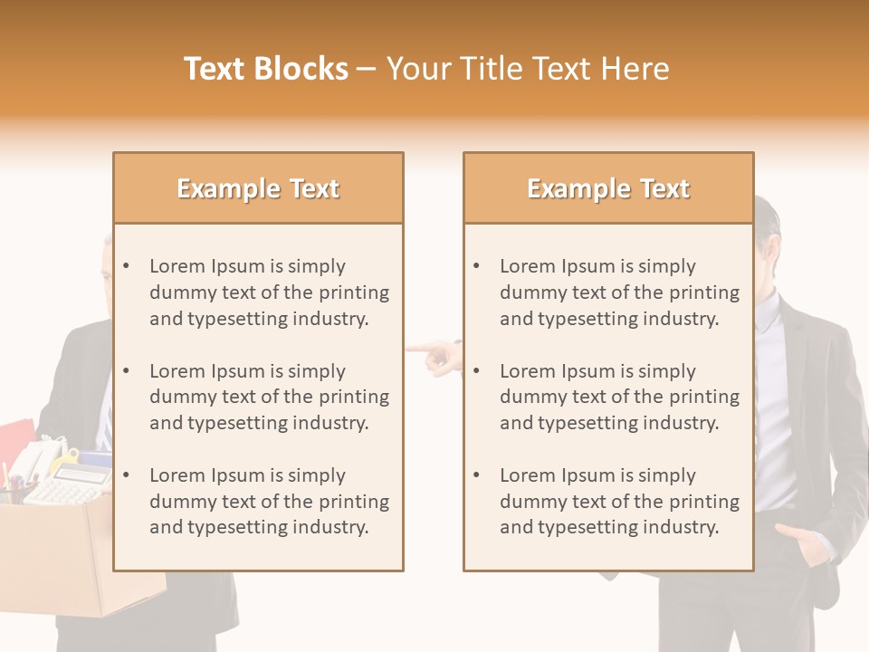 Adult Belonging Worker PowerPoint Template