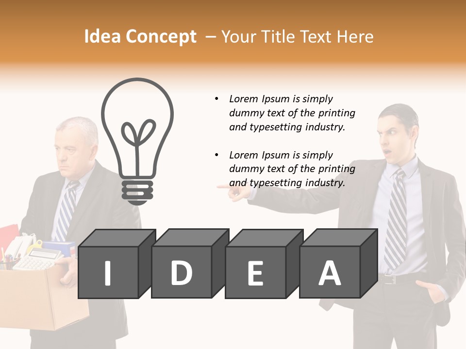 Adult Belonging Worker PowerPoint Template