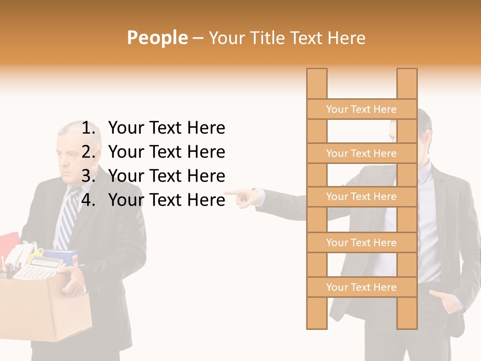 Adult Belonging Worker PowerPoint Template