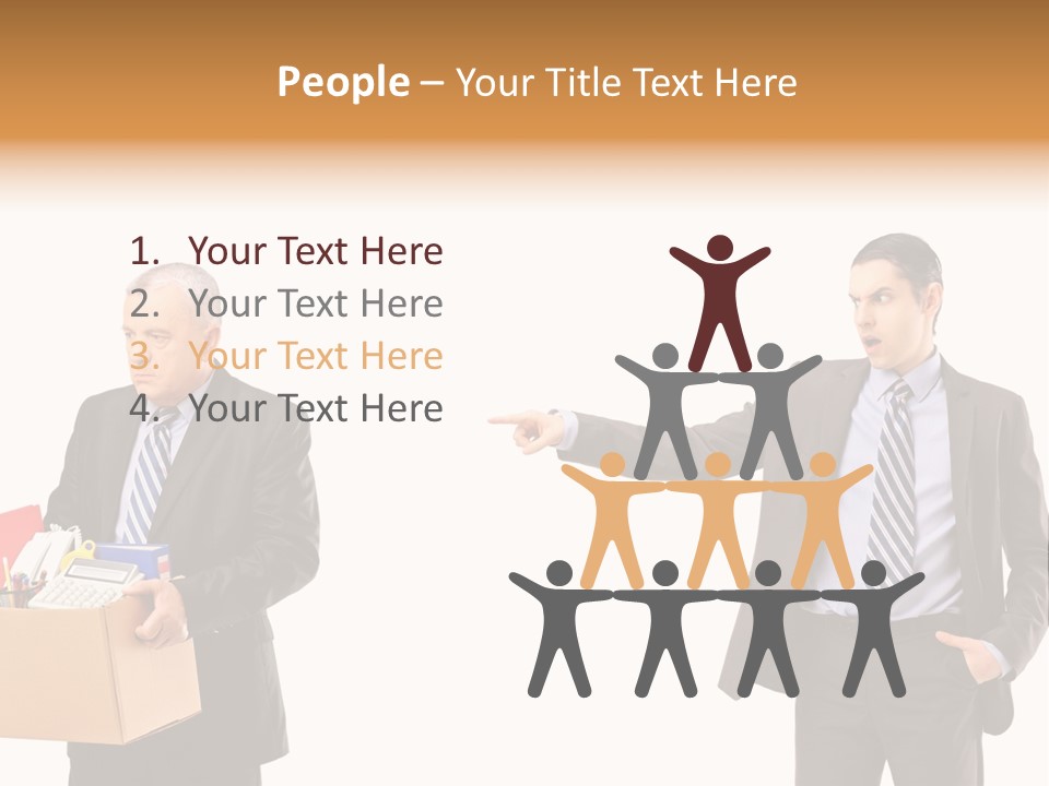 Adult Belonging Worker PowerPoint Template