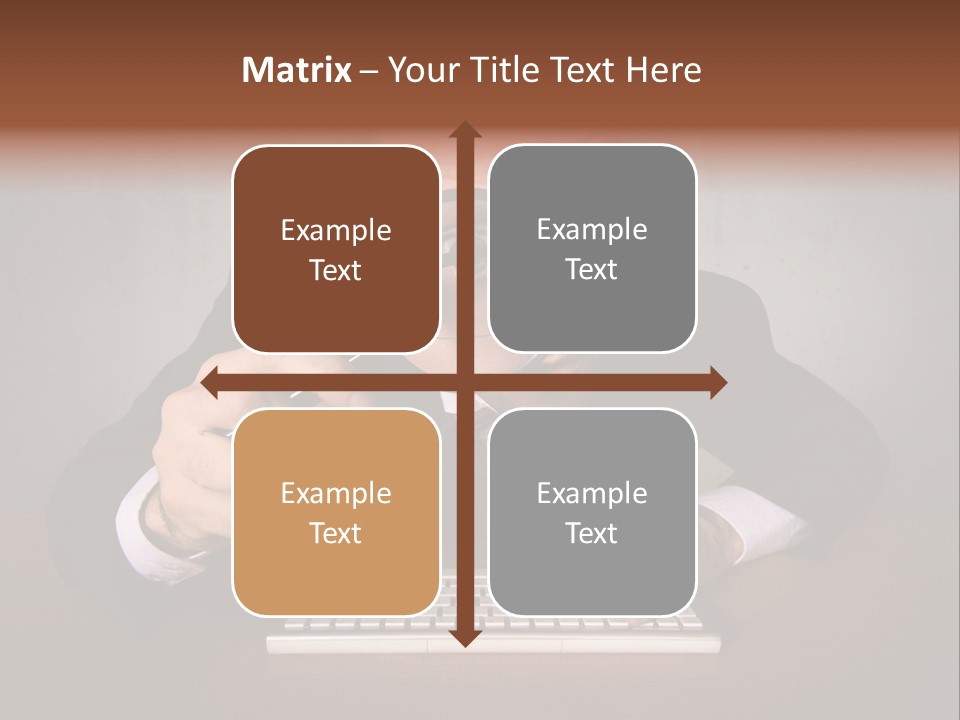 Communication Man Review PowerPoint Template